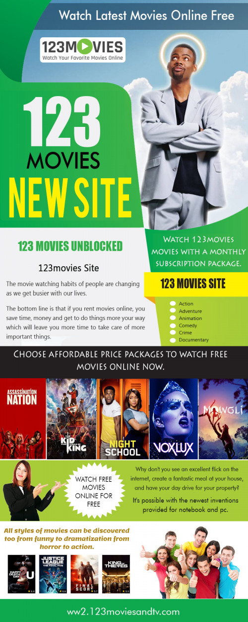 123movies new site where you watch free Movies Online at https://ww2.123moviesandtv.com/movies/

Movies : 

123movies movies
123 movies unblocked
123 movies site
watch free movies online for free
watch free movies online now
watch latest movies online free

There are a few advantages of watching free TV online, one of which is interactivity. The internet, being an IP-based platform gives way to considerable opportunities to enable the TV viewing experience to become more interactive and personalized to any user or viewer. Another plus is the benefit of a so-called converged service. Take a look at 123movies new site for once in a while. 

Address: Rägetenstrasse 85

8372 Horben bei Sirnac, Switzerland

Phone : 044 789 94 56

Social Links : 
http://www.alternion.com/users/moviesnewsite/
https://en.gravatar.com/123moviessites
https://www.pinterest.com/123moviessite/
https://padlet.com/123moviessite
