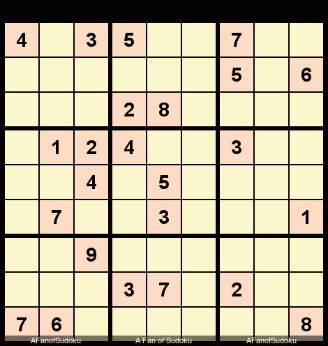 Triple Subsets
Pointing Pairs
Locked Candidate Pointing
New York Times Sudoku Hard January 13, 2019