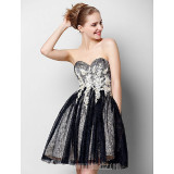 17-3434-Australia-Cocktail-Party-Dress-Black-A-line-Sweetheart-Short-Knee-length-Tulle-800x800