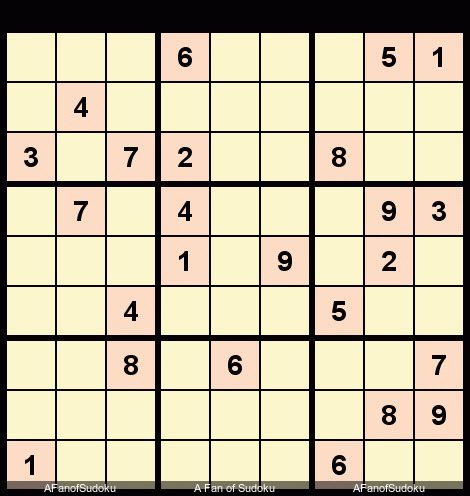 Triple Subset
New York Times Sudoku Hard November 18, 2018