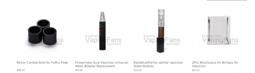 VapingFans was a professional vaporizer accessories factory offering a wide selection,such Mighty adapter,Mighty Stand,Glass Adapter,Glass Bubbler,and so on.
Visit us:-https://www.vapingfans.com