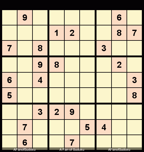 Triple subset
Pairs
Locked Candidate Pointing
New York Times Sudoku Hard January 19, 2019
