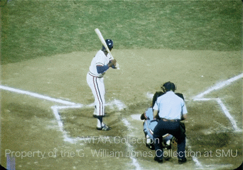 1B 2B ump show Twins Rangers 4 9 1975