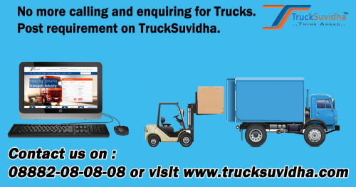 No more calling and enquiring for trucks