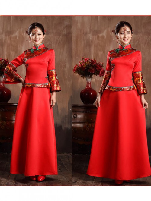 https://www.cntraditionalchineseclothing.com/chinese-traditional-dresses-red-mandarin-collar-long-sleeves-chinese-style-bridal-wedding-gown-hexiu.html
<a href="https://www.cntraditionalchineseclothing.com" target="_blank"