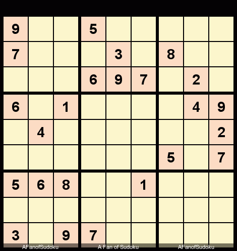 Pair
Triple Subset
New York Times Sudoku Hard November 25, 2018
