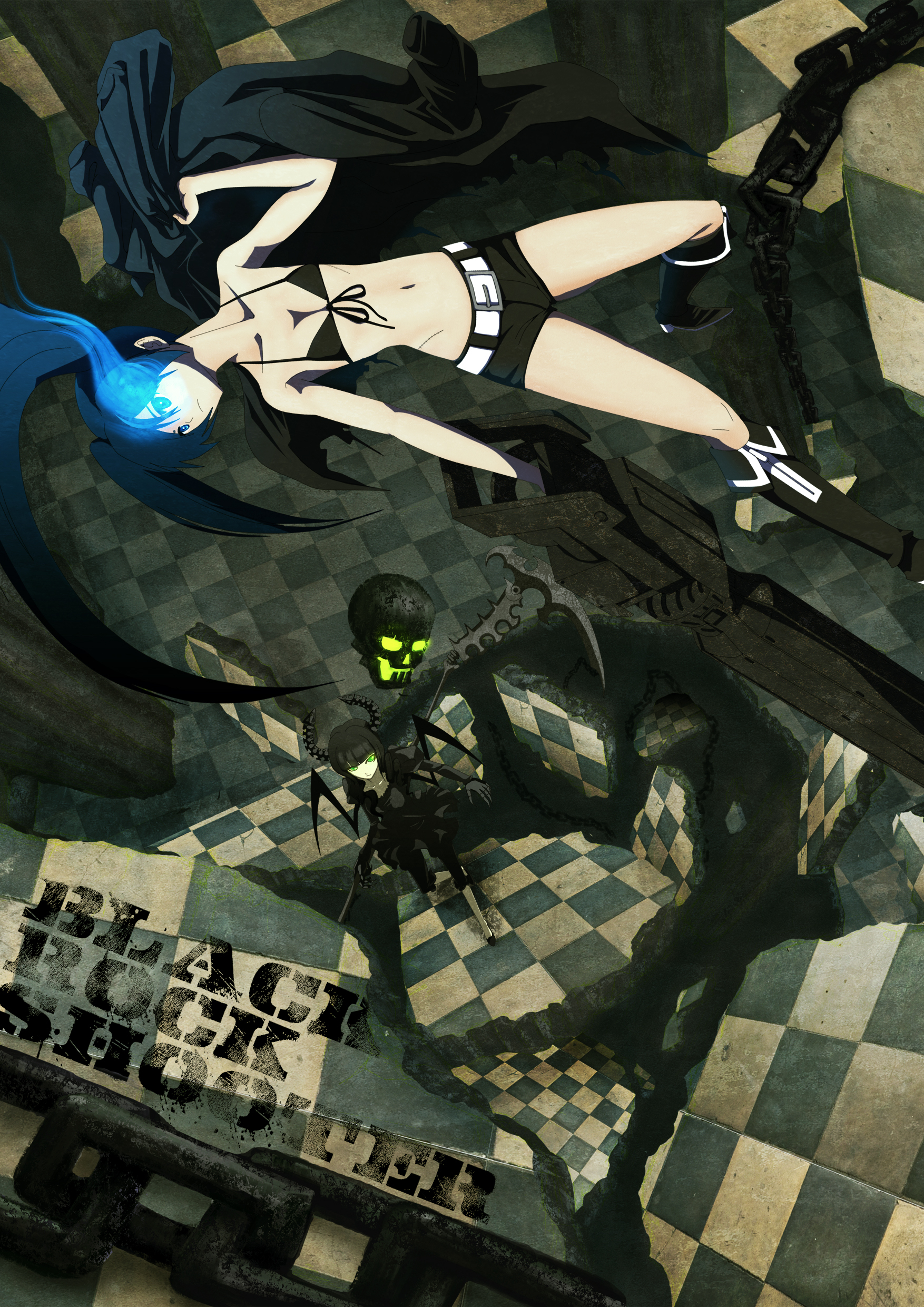 Black rock shooter манга читать на русском фото 99