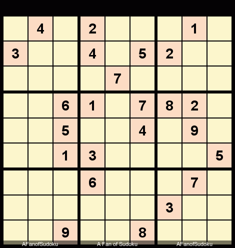 Pair
New York Times Sudoku Hard March 26, 2019