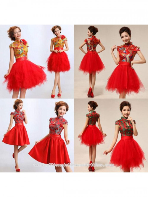 https://www.cntraditionalchineseclothing.com/eight-styles-folk-pattern-brocade-gauze-cheongsam-chinese-mandarin-collar-wedding-dress.html
