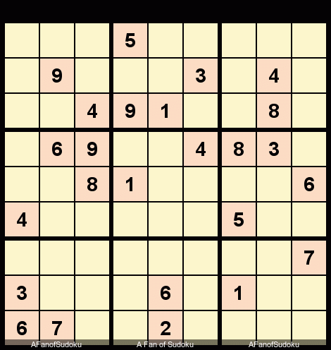 Pairs
Triple Subsets
New York Times Sudoku Hard September 30, 2018