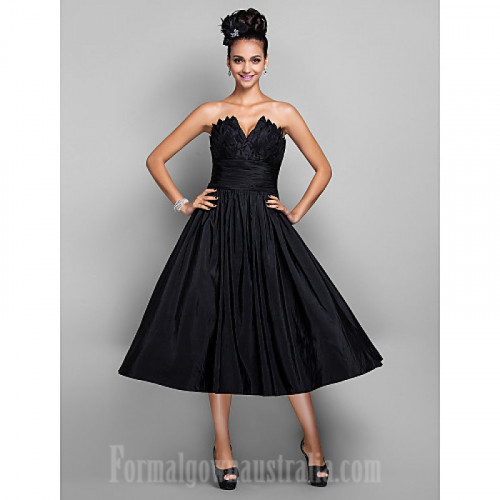 https://www.formalgownaustralia.com/australia-cocktail-party-dresses-prom-gowns-holiday-dress-black-plus-sizes-dresses-petite-a-line-princess-v-neck-tea-length-taffeta.html