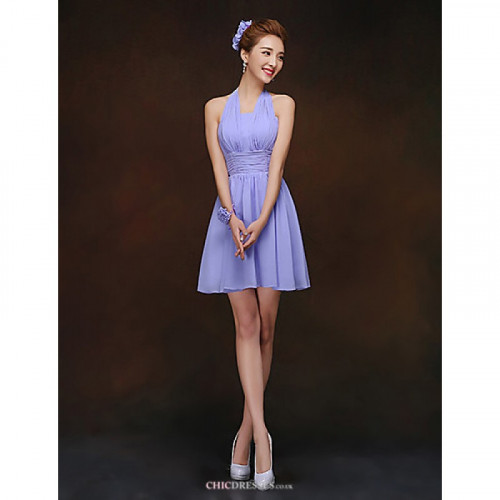 https://www.chicdresses.co.uk/shortmini-bridesmaid-dress-lavender-sheathcolumn-halter.html