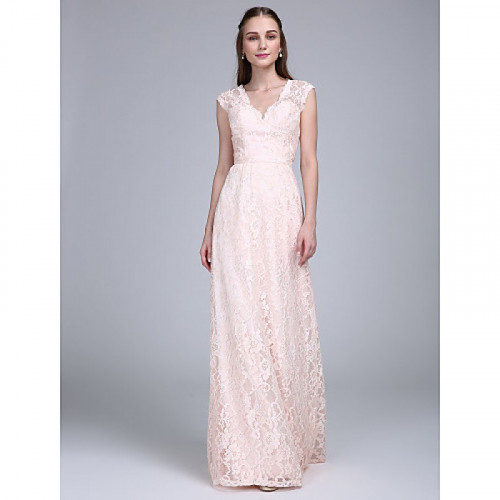https://www.bridalfeel.co.nz/2017-long-floor-length-lace-dress-bridesmaid-dress-sheath-column-v-neck-with.html