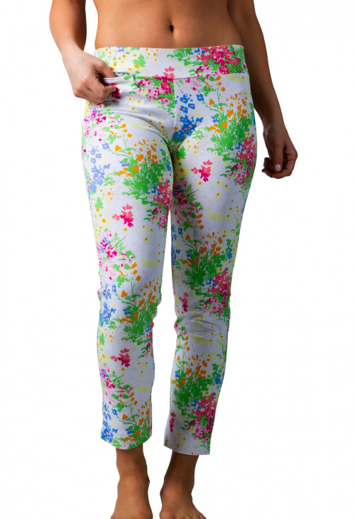 900210 I SolStyle ICE Ankle Pant. Provence Print. SanSoleil (1) UV50