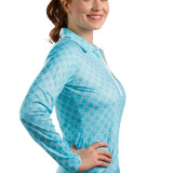 900462-SolCool-Long-Sleeve-Print-Polo-Honeycomb-Capri-Blue-SanSoleil-UV-50-SPF-50-UPF-50-NEW-1