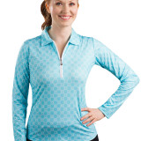 900462-SolCool-Long-Sleeve-Print-Polo-Honeycomb-Capri-Blue-SanSoleil-UV-50-SPF-50-UPF-50-NEW-3