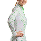 900463-SolCool-Long-Sleeve-Print-Zip-Mock-Deauville-Green-SanSoleil-UV-50-SPF-50-UPF-50-NEW-1