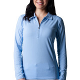 900601-SolTeK-ICE-Solid-Zip-Polo.-Turquoise-Blue.-SanSoleil-711-UV50