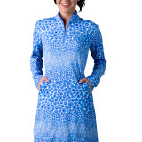 900720-C-SolStyle-ICE-Zip-Mock-Long-Sleeve-Dress.-Garland-Cornflower-Blue.-SanSoleil-121-UV50