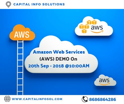 Join Us for AWS(amazon web services) DEMO Session 
@ 20th Sep-2018 @ 10:00 AM