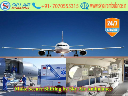 Sky Air Ambulance offers secure transference of the ICU patient through charter Air Ambulance. We provide MBBS and MD Doctor and medical tools during transference of the ill patients. Sky Air Ambulance Service in Hyderabad provides low-cost Charter Air Ambulance Service to the patient.
More@ https://goo.gl/sZ5kzK