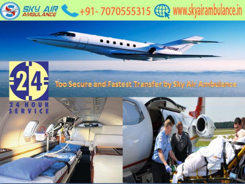 Sky Air Ambulance is allowing very fastest and fully safe transfer facility to the ICU patient. We transfer the serious patient from Port Blair with the under the care of an expert doctor and monitoring machine. Sky Air Ambulance Service in Port Blair provides high-tech road ambulance to pick and drops of your patient at a very low price.
More@https://goo.gl/2yTFvt