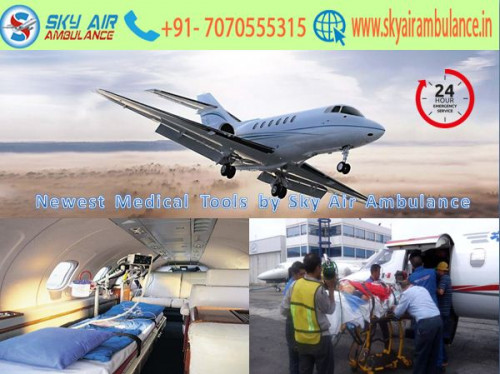 Get a very modern medical machine and MD Doctor for the care of your serious patient during the transportation by Sky Air Ambulance. Sky Air Ambulance Service in Raigarh is transferred very quickly and safely of your patient from Raigarh to anywhere at a very minimum price.
More@https://goo.gl/sQ7Qnf