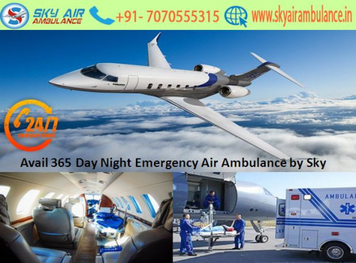 Sky Air Ambulance is providing 365 day night emergency service to the needy patient. We also provide expert doctor and paramedical staff for the care of an injured patient. Sky Air Ambulance Service in Siliguri provides fully ICU setup road Ambulance to pick and drop the ill patient.
More@https://goo.gl/dXM1r7