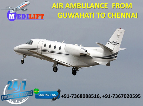 Medilift Air Ambulance from Guwahati to Chennai is providing the world-class air ambulance service provider for the critical patient with the pocket budget. We provide private charter and high-speed jet airways and commercial airlines with a portable ventilator, commercial stretcher, wheelchair, and full advanced ICU support life-saving accessories. We conduct the bed to bed patient shifting service from one point to another your desired destination point location anytime and anywhere.

Website: http://www.medilift.in/air-ambulance-guwahati-to-chennai/