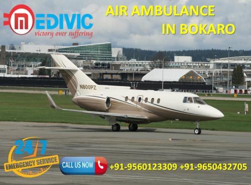 Medivic Aviation Air Ambulance Services in Bokaro is always ready for all medical aid for emergency patients anytime. We render both charted aircraft or commercial airlines under the full advanced medical support to shifting the patient one city to other with the professional MD doctor, well-trained medical team and full-expert paramedical technician, and nurses at the same time.

Website: https://www.medivicaviation.com/air-ambulance-service-bokaro/
