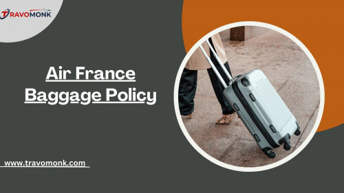 The Air France baggage allowance is determined by the fare, the route, and the class of travel. In general, passengers are allowed to check one or more bags; the specific number of bags allowed is covered by the ticket price.
Read More:https://www.travomonk.com/baggage-policy/air-france-baggage-policy/