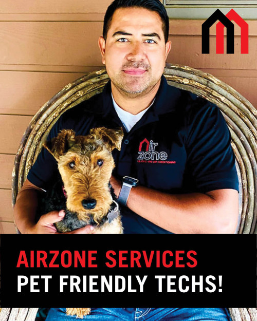 Airzone Services Pet Friendly Techs!