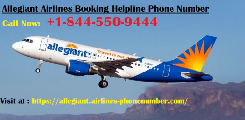 Learn how to book, cancel, or change an airline ticket reservation. Call us at Allegiant Airlines Phone Number +1-844-550-9444 toll-Free number. Visit at https://allegiant.airlines-phonenumber.com/