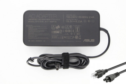 https://www.goadapter.com/original-asus-rog-zephyrus-s-gx531gm-chargeradapter-180w-p-133304.html

Product Info
Input:100-240V / 50-60Hz
Voltage-Electric current-Output Power: 19.5V-9.23A-180W
Plug Type: 6.0mm / 3.7mm with 1 Pin
Color: Black
Condition: New,Original
Warranty: Full 12 Months Warranty and 30 Days Money Back
Package included:
1 x Asus Charger
1 x US-PLUG Cable
Compatible Model:
ADP-180UB BB Asus, A17-180P1A Asus, 0A001-00262200 Asus,