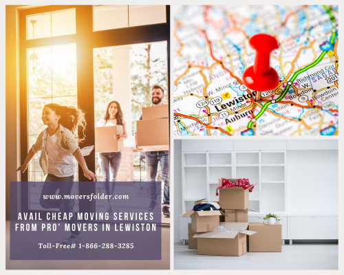 Avail Cheap Moving Services from Pro' Movers in Lewiston