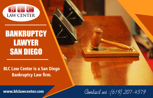 Schedule an initial consultation with a bankruptcy lawyer in San Diego https://www.blclawcenter.com/

Find us on Google Map: https://goo.gl/maps/JM7sXVTJB2x

It is sometimes a painful realization to face the inability to settle your debts. Whenever there's no other recourse for paying your debts, then applying for a seven bankruptcy may a good option. Once you have opted to request liquidation, it is essential to locate a great bankruptcy lawyer in San Diego, who will help you to navigate the related legal proceedings.

My Social :
https://en.gravatar.com/bankruptcyattorneysd
https://lawyersandiego.contently.com/
https://remote.com/lawyersan-diego
https://padlet.com/lawyersandiego

BLC Law Center

Address : 325 Seventh Ave #603, San Diego, CA 92101, USA
Phone No : +1 619-207-4579, +1-800-551-7922
Fax :  +1-866-444-7026
Working Hours : Monday to Friday : 8:00 AM – 8:00 PM
Saturday : 11:00 AM – 3:00 PM
Easter Sunday : Hours Might Differ

Services : 
Bankruptcy Attorney
Bankruptcy Lawyer