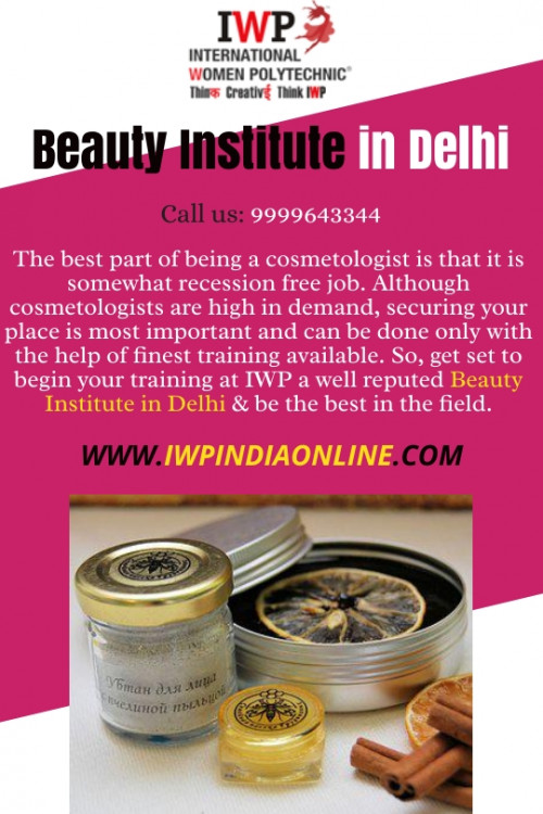 International Women Polytechnic is a famous Beauty Institute in Delhi. We offer one of the best and most comprehensive Beauty Courses in the country. Join the best Cosmetology Institute and get a chance to become a popular and well-trained Cosmetologist. You will not just learn cosmetology here; instead, you will become one. 

https://www.iwpindiaonline.com/beauty-institute.php
