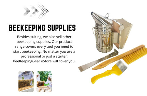 Besides suiting, we also sell other beekeeping supplies. Our product range covers every tool you need to start beekeeping. No matter you are a professional or just a starter, BeeKeepingGear eStore will cover you.

Website: https://lnkd.in/g4mMpBW3

#bee #beesupplies #beekeeping #beesupplies #beekeepingsupplies #beekeepingAustrallia