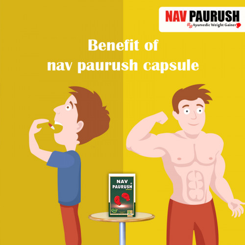 Benefit of navpaurush capsule