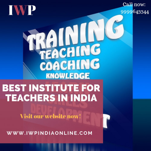 With the rise of educational institutes in India, the demand of primary teachers has been rising constantly. However, a Best Institute for Teachers in India who has been prominent in its teacher training course is "IWP - International Women Polytechnic". Launch off the limits of the sky with the best teacher training course at IWP!

https://www.iwpindiaonline.com/nptt-institute.php