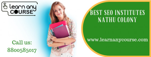 Are you looking for Best SEO Institutes Nathu Colony? Visit Learn Any Course the top educational hub in India. Now days, SEO training is a popular career option. Contact us today & find advanced SEO courses nearby you!

https://www.learnanycourse.com/in/search-institute/seo/nathu-colony
