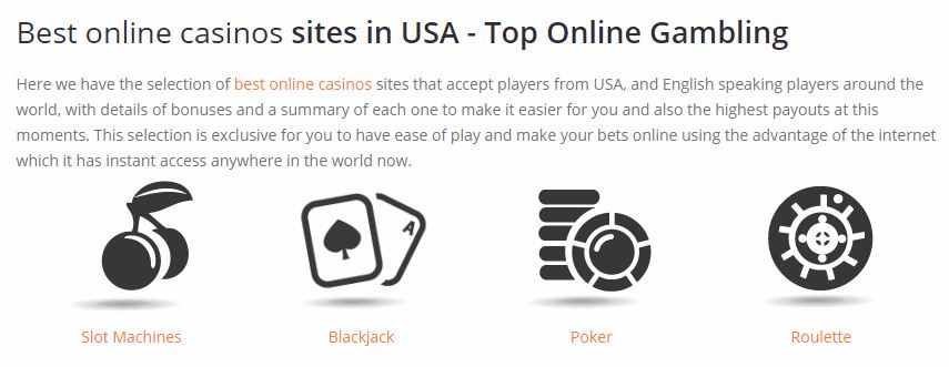 Best Online Gambling Sites Usa