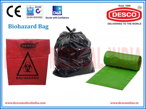 Broad range of biohazard waste bags and garbage bags are particularly manufacturing by Desco Medical India with finest quality of raw material. Customers can purchase from us at best wholesale rates from India. We have all types of biohazard bags, biohazard bin liners and garbage bags, you can visit to our website to see the full range of products. Contact us to avail the exciting deals on biohazard bags.
For more info, visit us on: https://www.descomedicalindia.com/Product/BIOHAZARD-BAGS/168