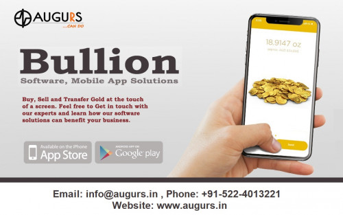 Bullion App Development Services India, USA, UK, HongKong