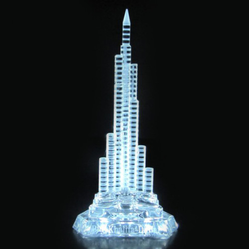 Burj Khalifa 3D glass small a