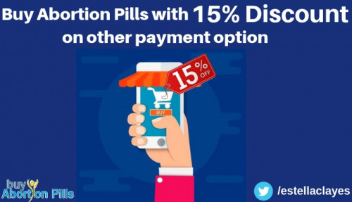 Get 15% off on our payment options and obtain your abortion medication at a lesser price. buyabortionpills.net offers abortion pills at affordable prices.
https://goo.gl/79feMq
