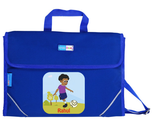 CREATIVE MIND ART BAG BLUE FOOTBALL 2 1