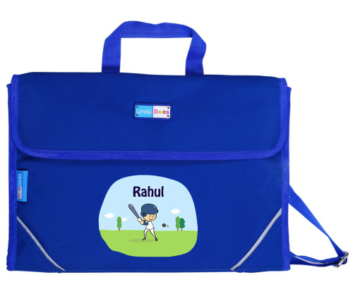 CREATIVE MIND ART BAG BLUE RUGBY 1