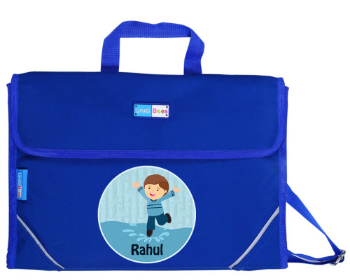 CREATIVE MIND ART BAG BLUE SPLASH 1