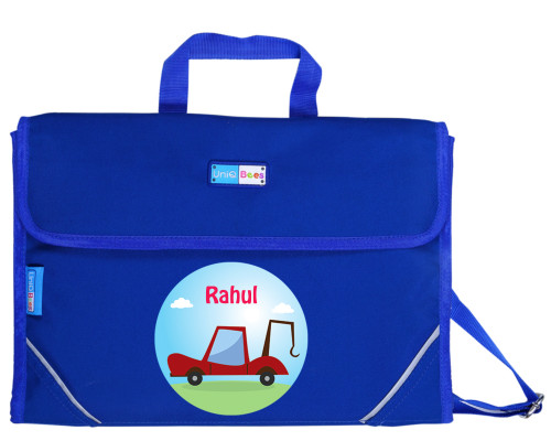 CREATIVE MIND ART BAG BLUE TOW TRUCK 1